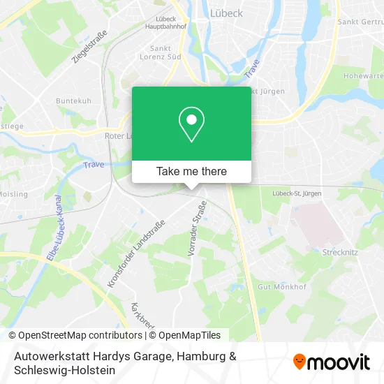 Карта Autowerkstatt Hardys Garage