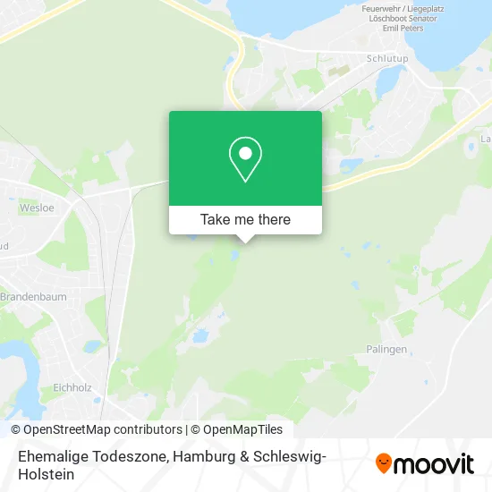 Карта Ehemalige Todeszone