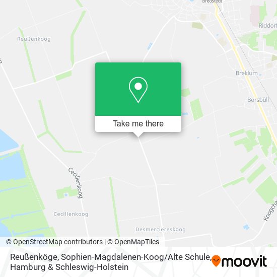 Reußenköge, Sophien-Magdalenen-Koog / Alte Schule map