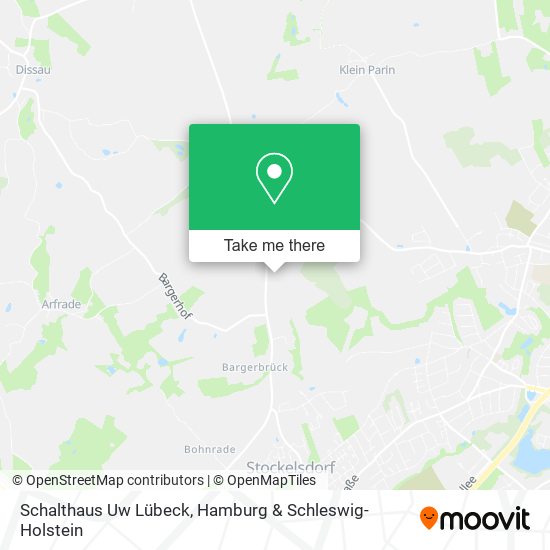 Schalthaus Uw Lübeck map