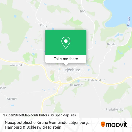Карта Neuapostolische Kirche Gemeinde Lütjenburg