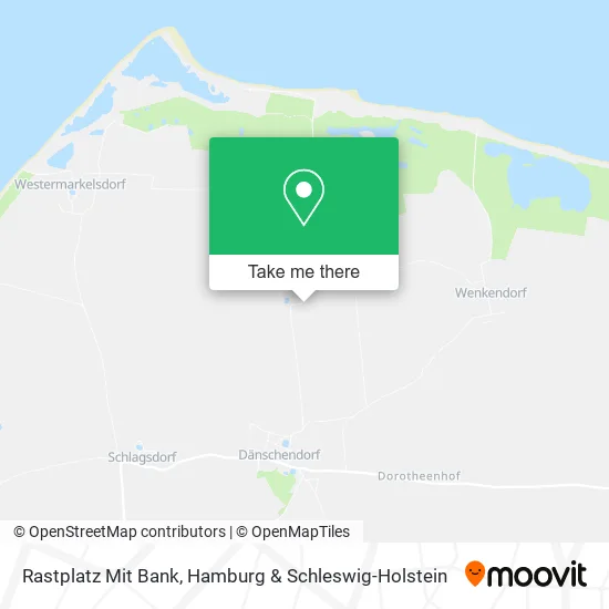 Карта Rastplatz Mit Bank