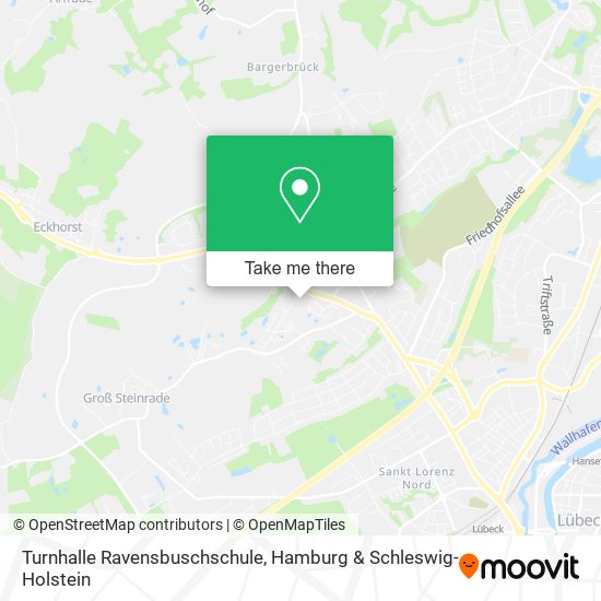 Turnhalle Ravensbuschschule map