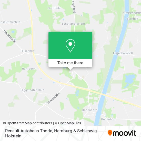 Renault Autohaus Thode map