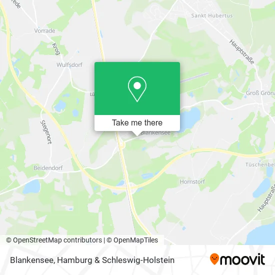 Карта Blankensee