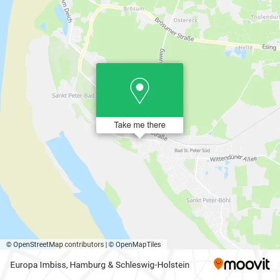 Карта Europa Imbiss