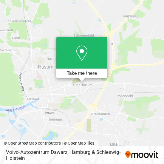 Карта Volvo-Autozentrum Dawarz