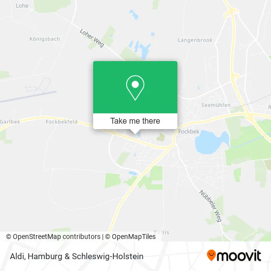 Aldi map