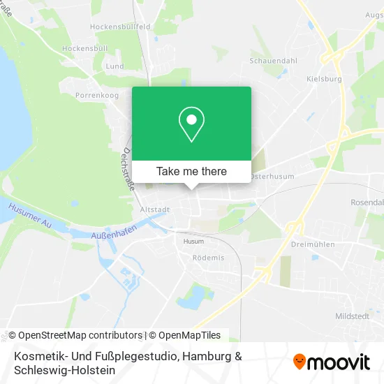 Карта Kosmetik- Und Fußplegestudio