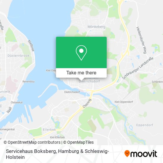 Servicehaus Boksberg map