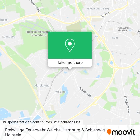 Freiwillige Feuerwehr Weiche map
