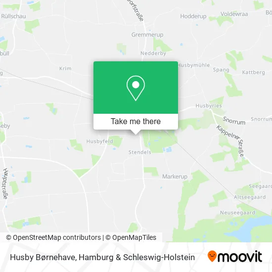 Карта Husby Børnehave