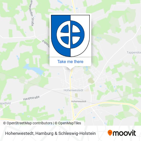 Hohenwestedt map