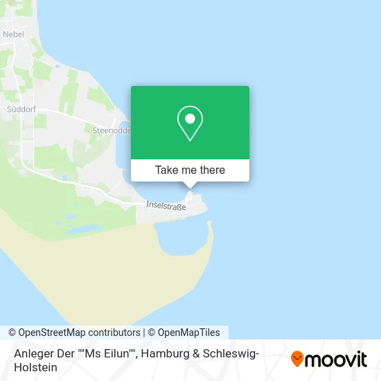 Карта Anleger Der ""Ms Eilun""