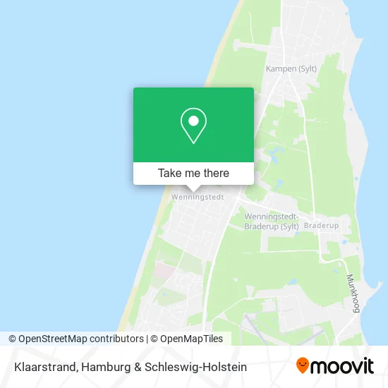 Карта Klaarstrand
