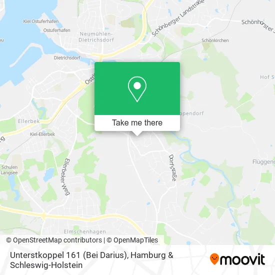 Карта Unterstkoppel 161 (Bei Darius)