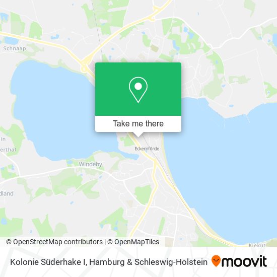 Kolonie Süderhake I map