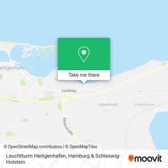 Карта Leuchtturm Heiligenhafen