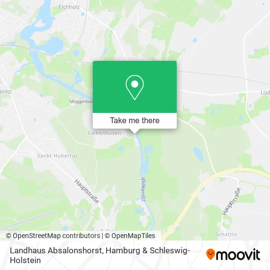 Карта Landhaus Absalonshorst