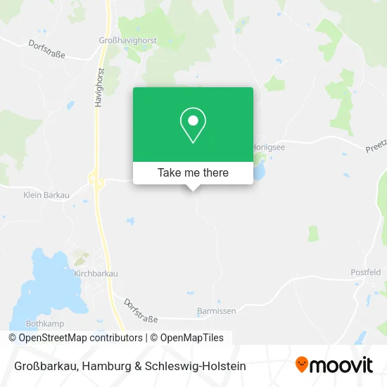 Карта Großbarkau