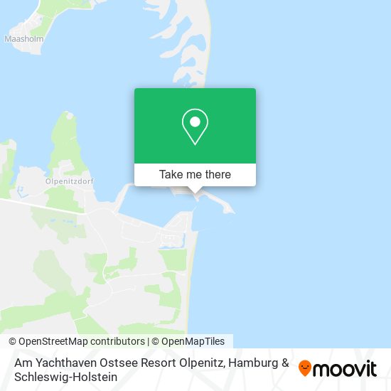 Am Yachthaven Ostsee Resort Olpenitz map