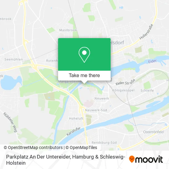 Карта Parkplatz An Der Untereider