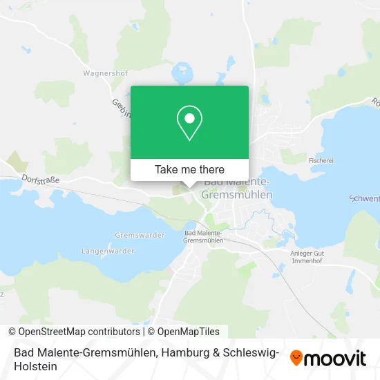 Карта Bad Malente-Gremsmühlen