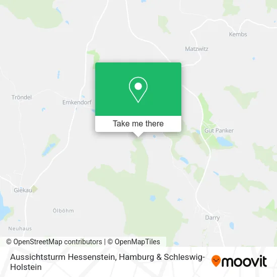 Карта Aussichtsturm Hessenstein