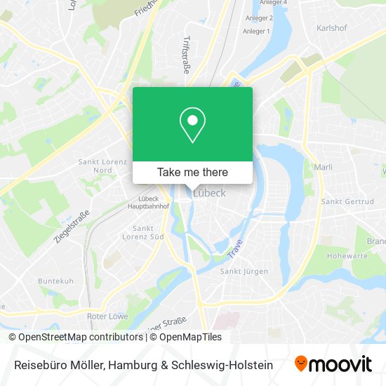 Reisebüro Möller map