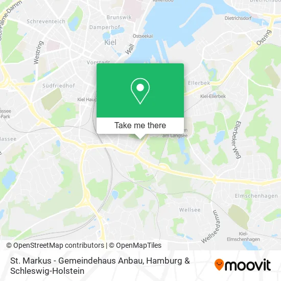 Карта St. Markus - Gemeindehaus Anbau