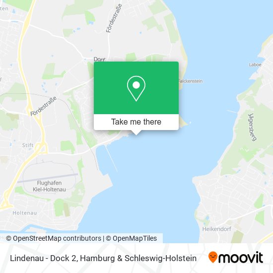 Lindenau - Dock 2 map
