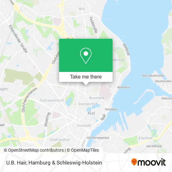 Карта U.B. Hair