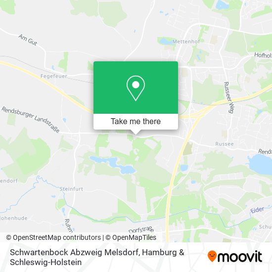 Schwartenbock Abzweig Melsdorf map