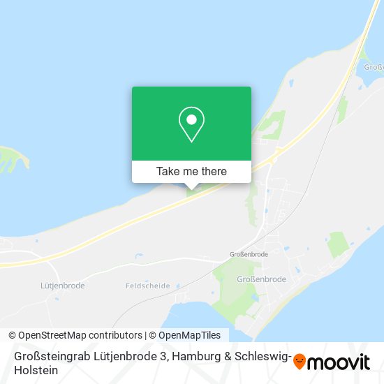 Großsteingrab Lütjenbrode 3 map
