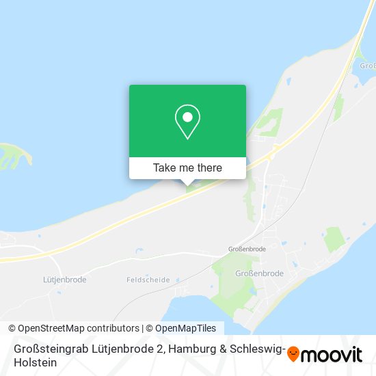 Großsteingrab Lütjenbrode 2 map