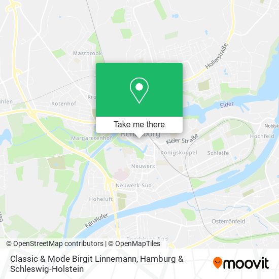 Classic & Mode Birgit Linnemann map