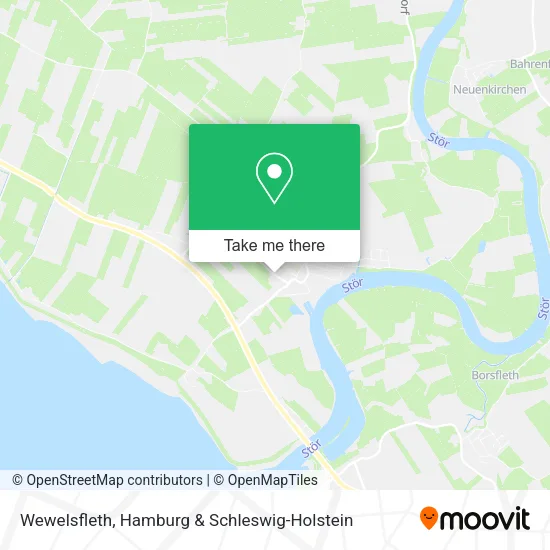 Карта Wewelsfleth