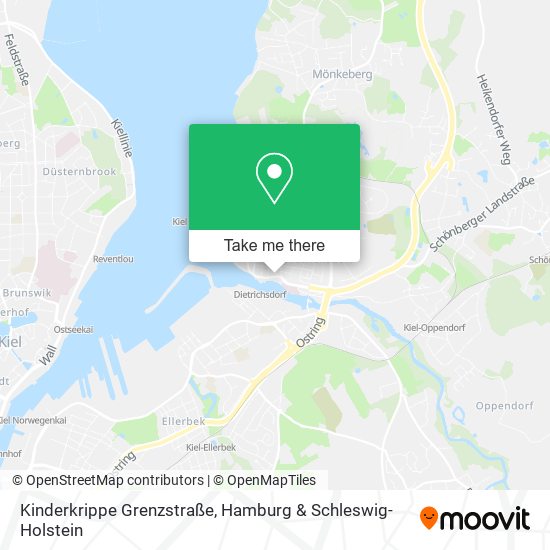 Kinderkrippe Grenzstraße map