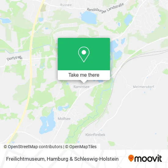 Карта Freilichtmuseum