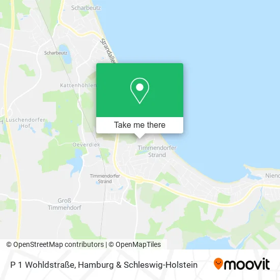 Карта P 1 Wohldstraße