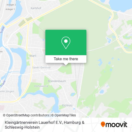 Kleingärtnerverein Lauerhof E.V. map