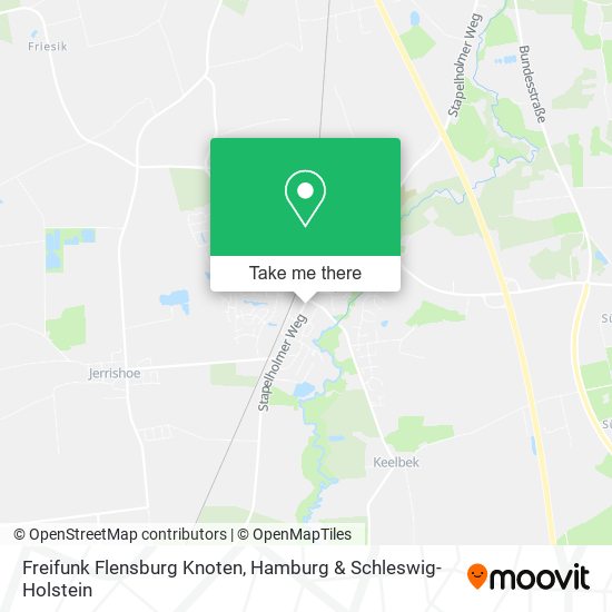 Freifunk Flensburg Knoten map