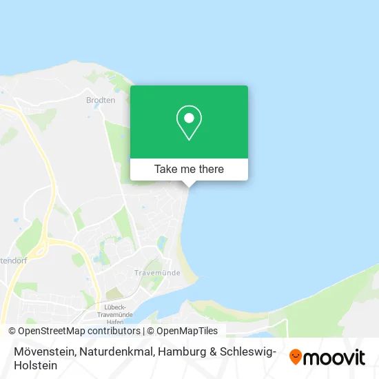 Карта Mövenstein, Naturdenkmal