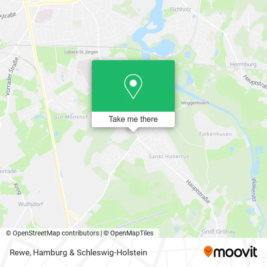 Карта Rewe