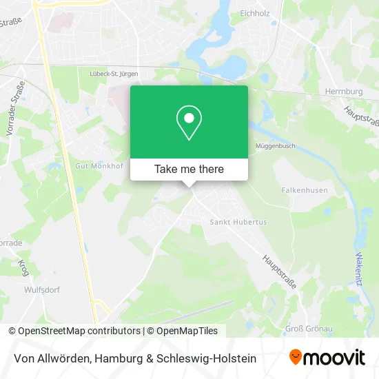 Карта Von Allwörden