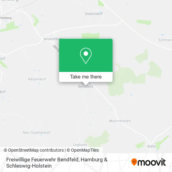 Карта Freiwillige Feuerwehr Bendfeld