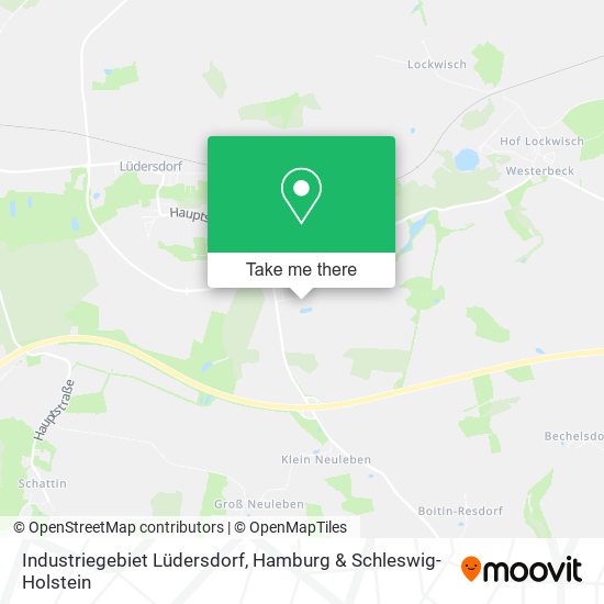 Industriegebiet Lüdersdorf map