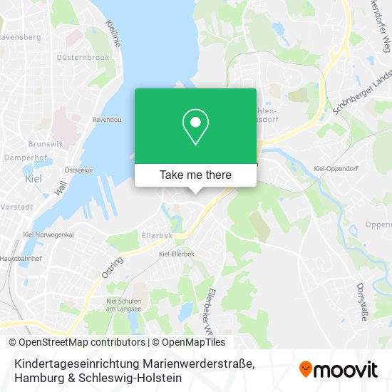 Карта Kindertageseinrichtung Marienwerderstraße