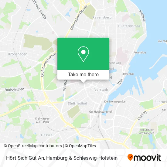 Карта Hört Sich Gut An