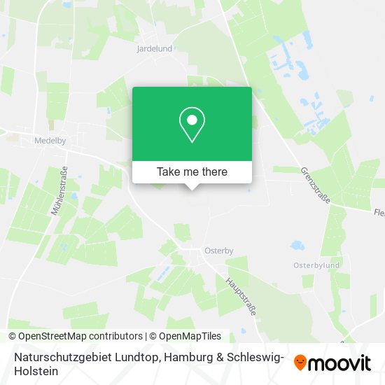 Naturschutzgebiet Lundtop map